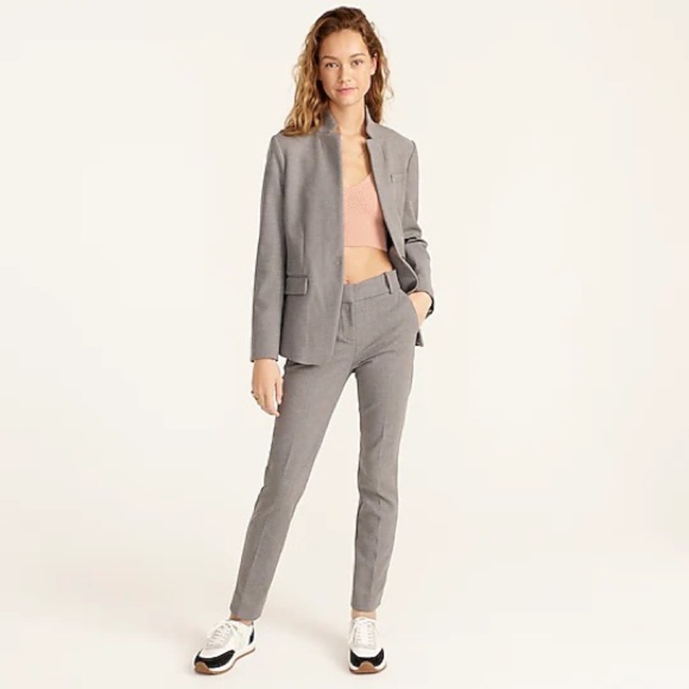 J. Crew Cameron slim crop pant in four-season stretch